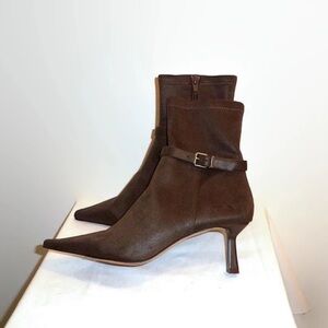 Steve Madden Chocolate Heeled Boots